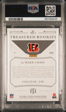 Load image into Gallery viewer, 2021 Panini National Treasures Ja&#39;marr Chase Rookie Card Autograph PSA 10 Auto
