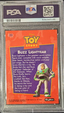 Load image into Gallery viewer, 1995 Skybox Toy Story Buzz Lightyear Rookie #32 Psa 10 Pop Count 9 First Card
