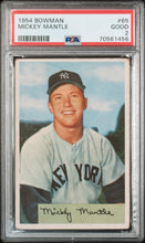 Load image into Gallery viewer, 1954 Bowman Mickey Mantle #65 Psa 2
